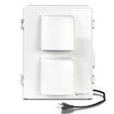 OD-EL-SM Outdoor Enclosure Weatherproof 13" x 17" x 7" 120V AC includes A.1x/T100 Mount Plate and Fan