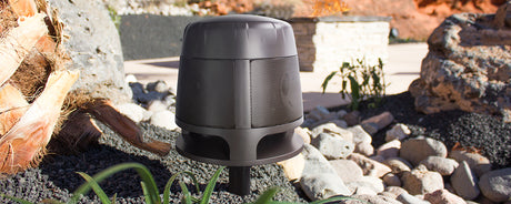 AS-360 AcoustiScape 2-way 6.5" Speaker Outdoor Landcape 3 tweeters 8 0hms/70V Switchable incl. stake