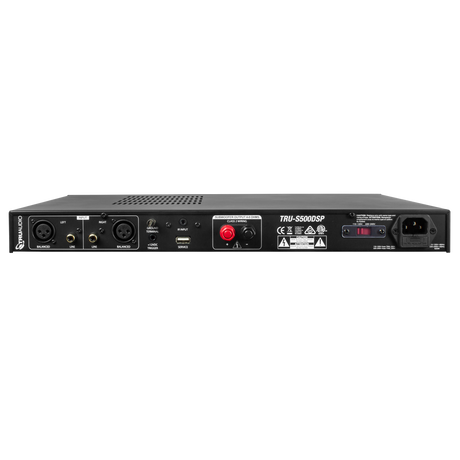 TRU-S500DSP Mono-Channel Subwoofer Amplifier 500W with DSP setting