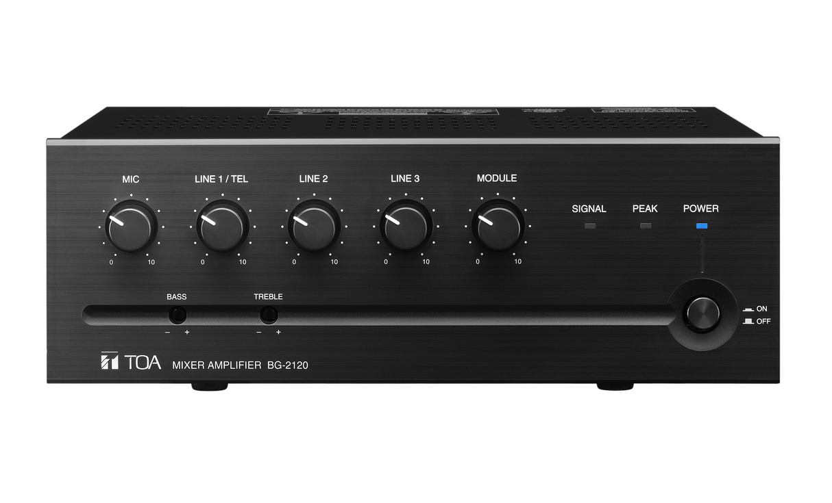 BG2060 Mixer Amplifier 5-Input 60W 4 Ohm/25V/70V