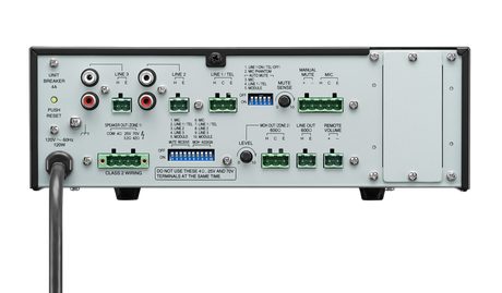 BG2120 CU Mixer Amplifier 5-Input 120W 4 Ohm/25V/70V