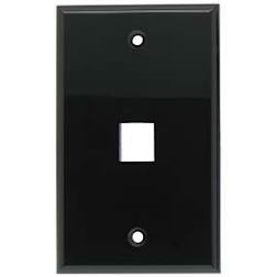 Multi-Media Keystone Wall Plate 1 Port