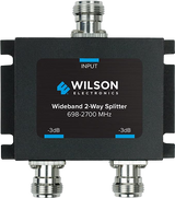 859957 Splitter 2 Way -3 dB 698-2700 MHz w/N Female Connectors