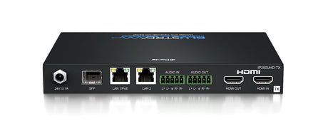 IP250UHD-TX IP Multicast UHD Video Transmitter over 1Gb Network featuring Dante Integration
