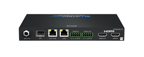 IP250UHD-TX IP Multicast UHD Video Transmitter over 1Gb Network featuring Dante Integration