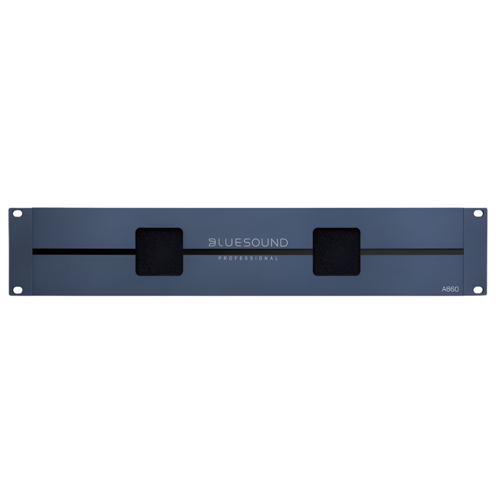 A860 8 Channel Power Amp 50W at 8Ω - 2RU