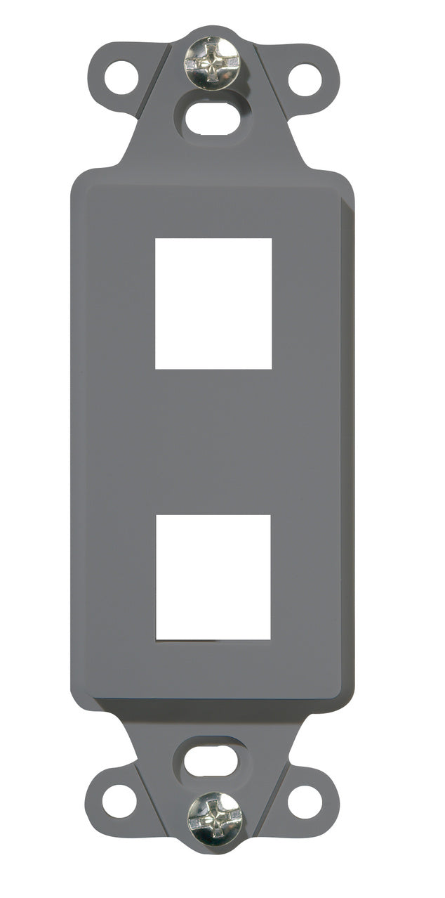 WP34312 2-Port Decorator Outlet Strap