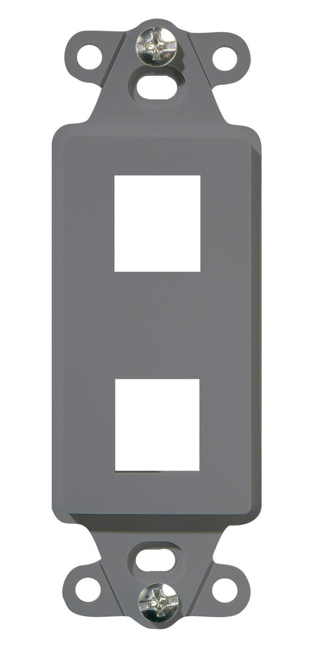 WP34312 2-Port Decorator Outlet Strap