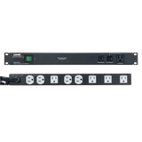 ACSPR-1509 PDU with 9 (15A) Outlets, Advanced Multi-Stage Surge Suppression