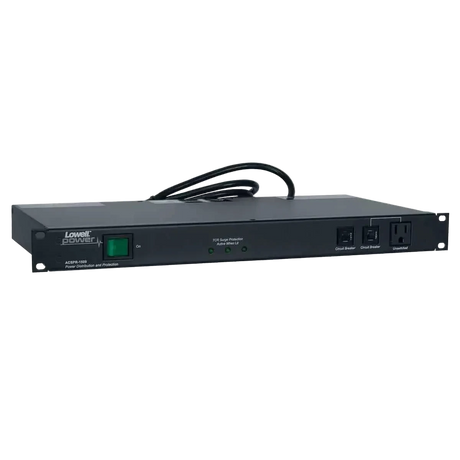 ACSPR-1509 PDU with 9 (15A) Outlets, Advanced Multi-Stage Surge Suppression