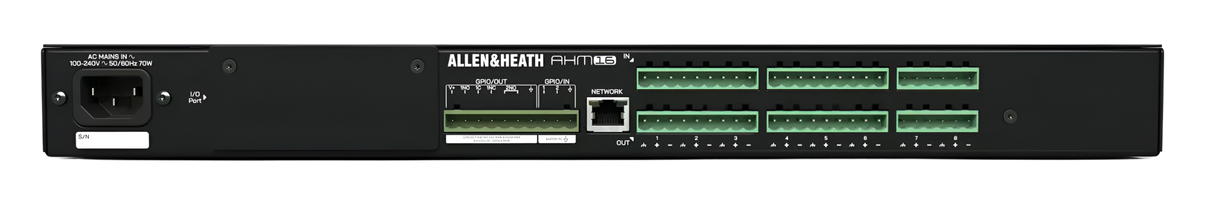 AHM-16 16x16 Audio Matrix Processor