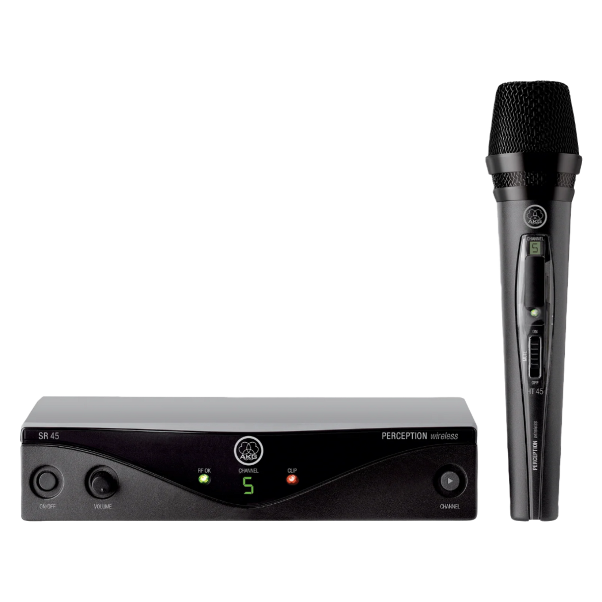 3251H00010 Perception Wireless Mic System 45 Vocal Handheld Mic