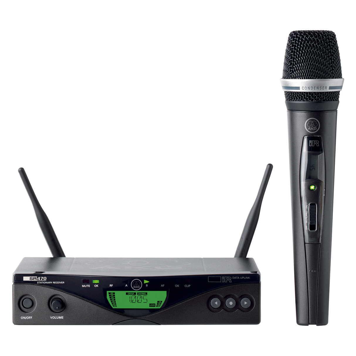 WMS470 C5 Wireless Microphone System 470 Set Band8 50mW 570.1 to 600.5 MHz