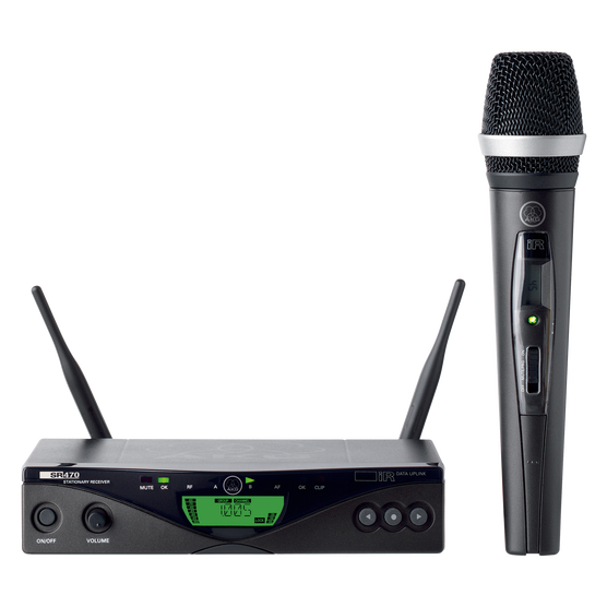 WMS470 D5 Wireless UHF Handheld Mic System Band 8 570-600 MHz