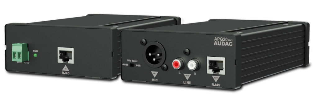 APG20MK2 Active Audio Transceivers RCA MK2 Version