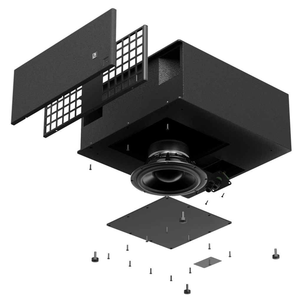 ARCHI10X/W Ultra Compact 10" Architectural Infrasubwoofer