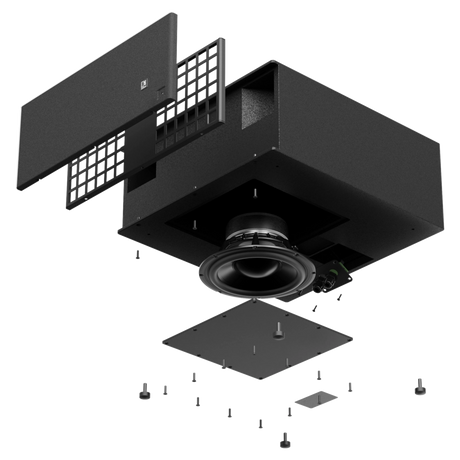 ARCHI10X/W Ultra Compact 10" Architectural Infrasubwoofer