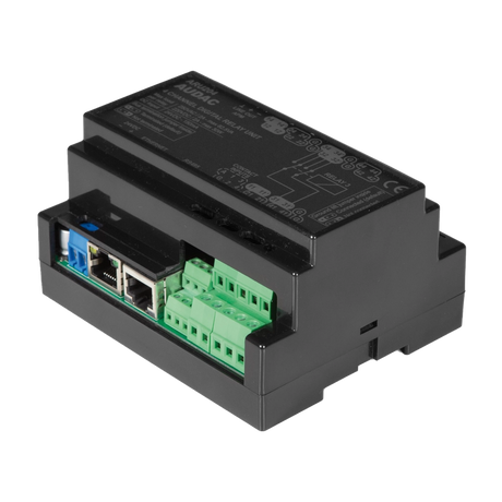ARU204 Touch enabled 4 Switching Relay unit with RS485 & TCP/IP Control (DIN enclosure)