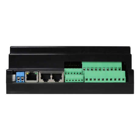 ARU208 Audac Touch enabled 8 Switching Relay unit with RS485 & TCP/IP Control (DIN enclosure)