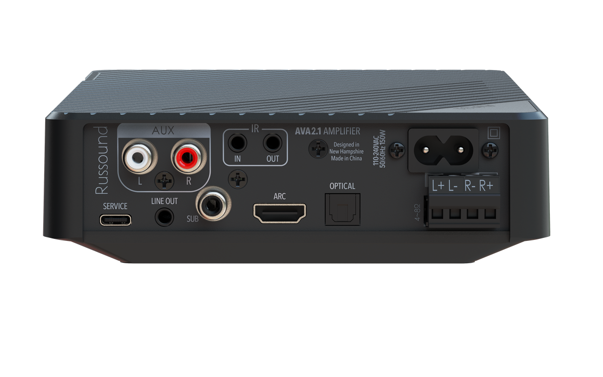 AVA2.1 2.1-Channel Low-Profile Mini-AVR with HDMI