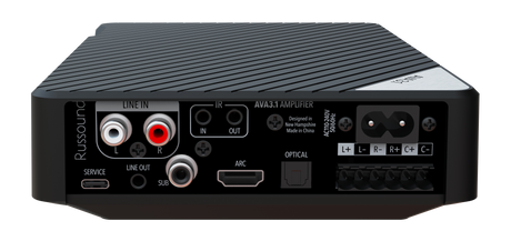 AVA3.1 3.1-Channel Low-Profile Mini-AVR with HDMI and Subwoofer Output