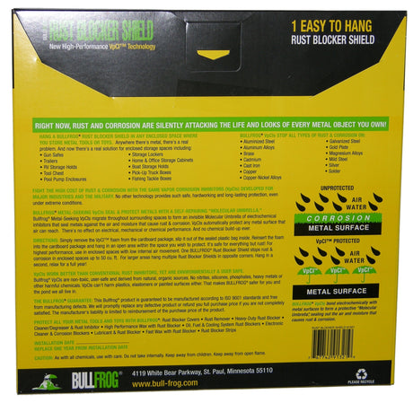 91321 Rust Blocker Emitter Shield Protects up to 50 Cu Ft Enclosed Space