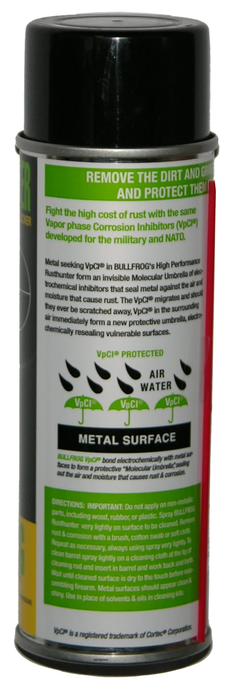 92382 Rust Hunter Firearm Cleaner & Rust Blocker Cleans & Protects Guns