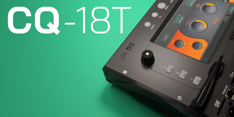 AH-CQ18T 96kHz Digital Mixer with 7" Touchscreen WiFi and Bluetooth Connectivity 18 in/8 out