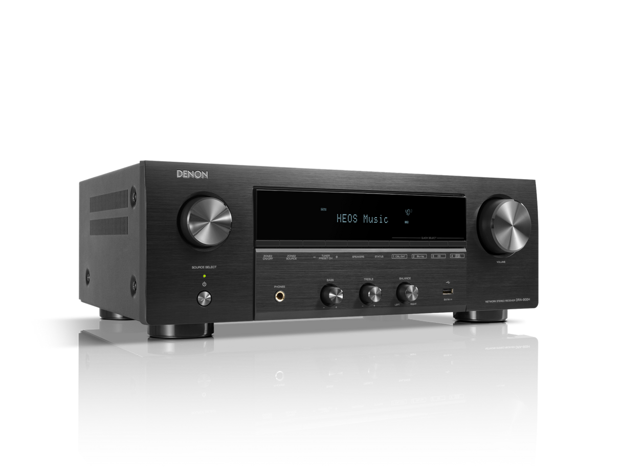 Denon DRA900H 2.2 Channel 8K Stereo Receiver 100W AM/FM HEOS