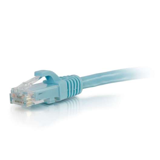 CG00769 Cat6a Snagless UTP Cable 15' Aqua
