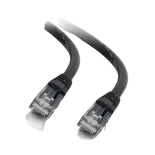 CG27150 Cat6 Snagless UTP Ethernet Network Patch Cable 1' Black