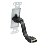 CG39710HDMI Pass Through Decorative Wall Plate F/F White