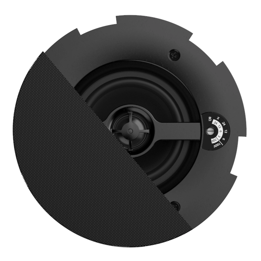 CALI Series In-Ceiling Loudspeaker with Safelatch System and TwistFix Grill (Each)