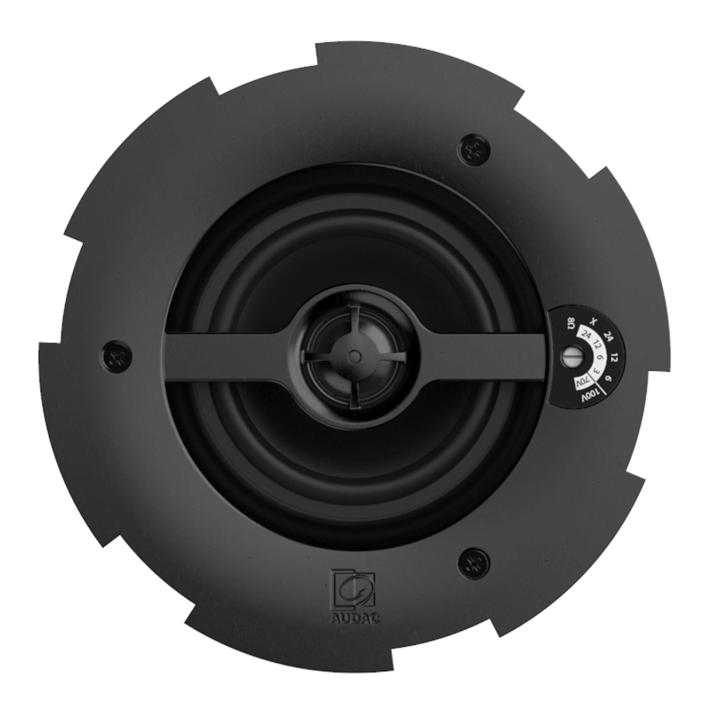 CALI Series In-Ceiling Loudspeaker with Safelatch System and TwistFix Grill (Each)