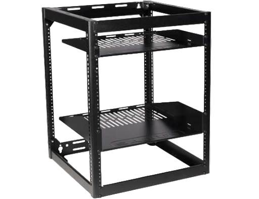CFR1615-B1 15U Stackable Skelton Rack