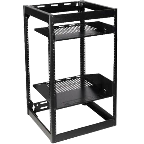 CFR1615-B1 15U Stackable Skelton Rack