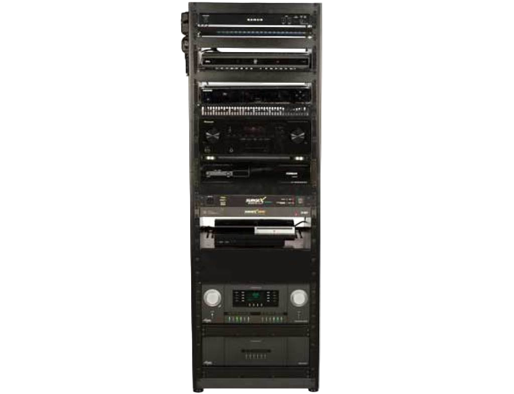 CFR1620-B1 20U Stackable Skeleton Rack