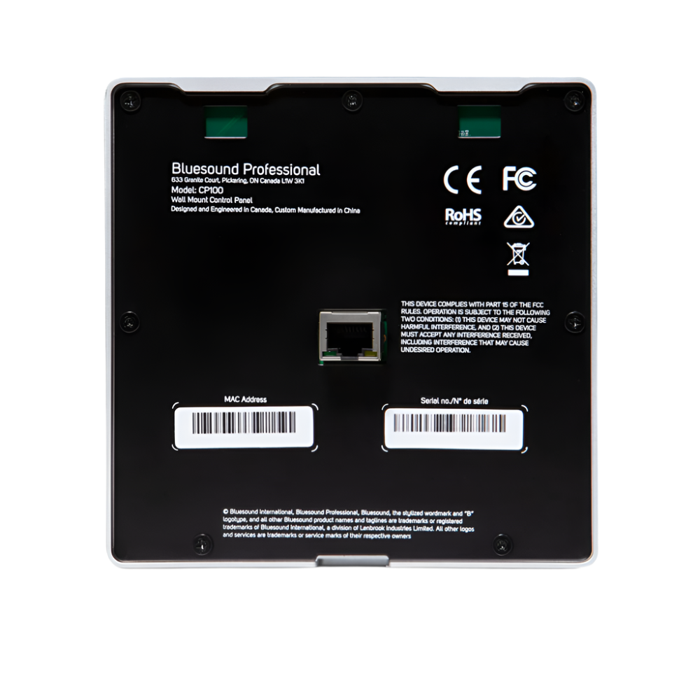 CP100 Wall-Mount Keypad Controller