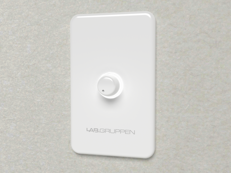 Lab Gruppen LAB-CRC-VUL-WH Wall-Mount Volume Control in Single-Gang Format for CA, CM, CMA and CPA Series (White)