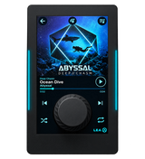 CS GLASS-DANTE-BTSTREAM PoE-POWERED Wall Controller Dante