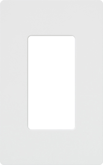 CW-1-SH-300 Claro Wall plate 1 Gang 300-Pack White