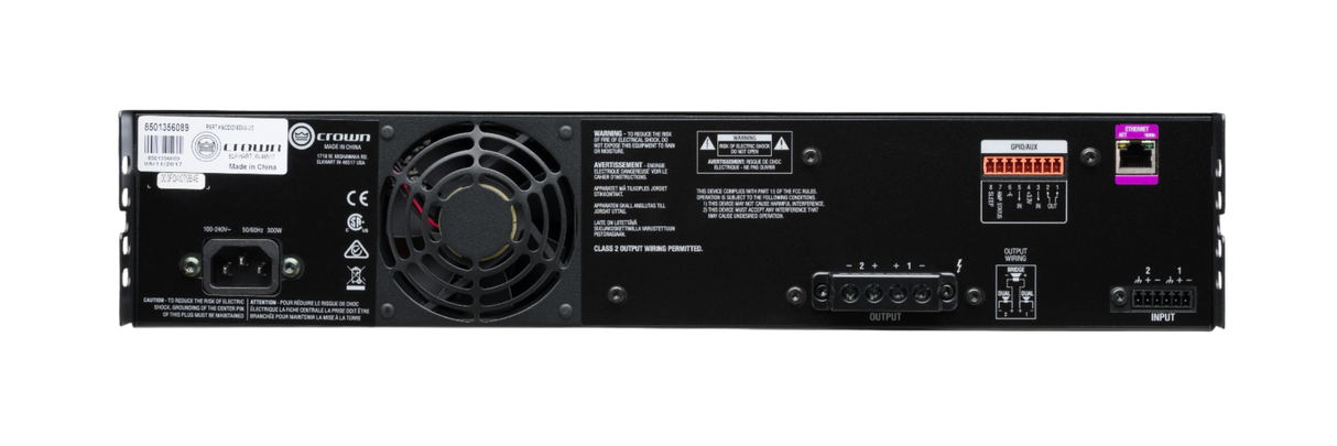 CDi2x600 Amplifier Analog Input 2 Channel 600W Per Output Channel