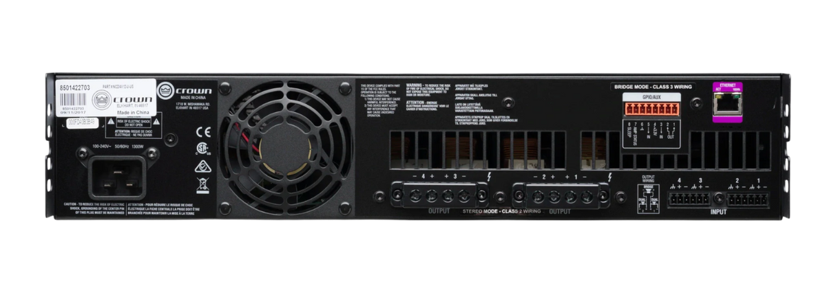 CDi4x1200 4 Channel 1200-Watt Amplifier
