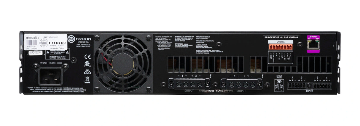 CDi4x1200 4 Channel 1200 Watt Amplifier
