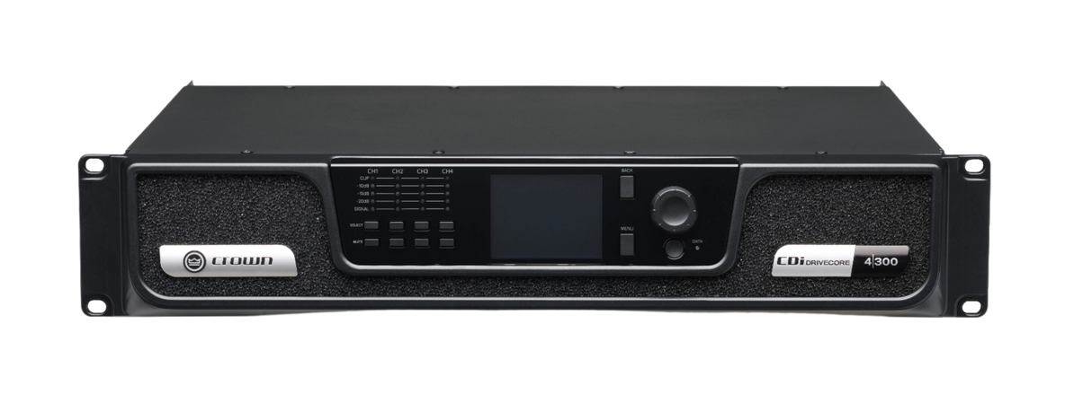 CDi4x300 4 Channel 300W per @ 4Ω 70V Power Amplifier