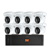 DW-DX1VSTK48 Blackjack DX Server 4TB +8 MEGApix 4MP Turret Cameras