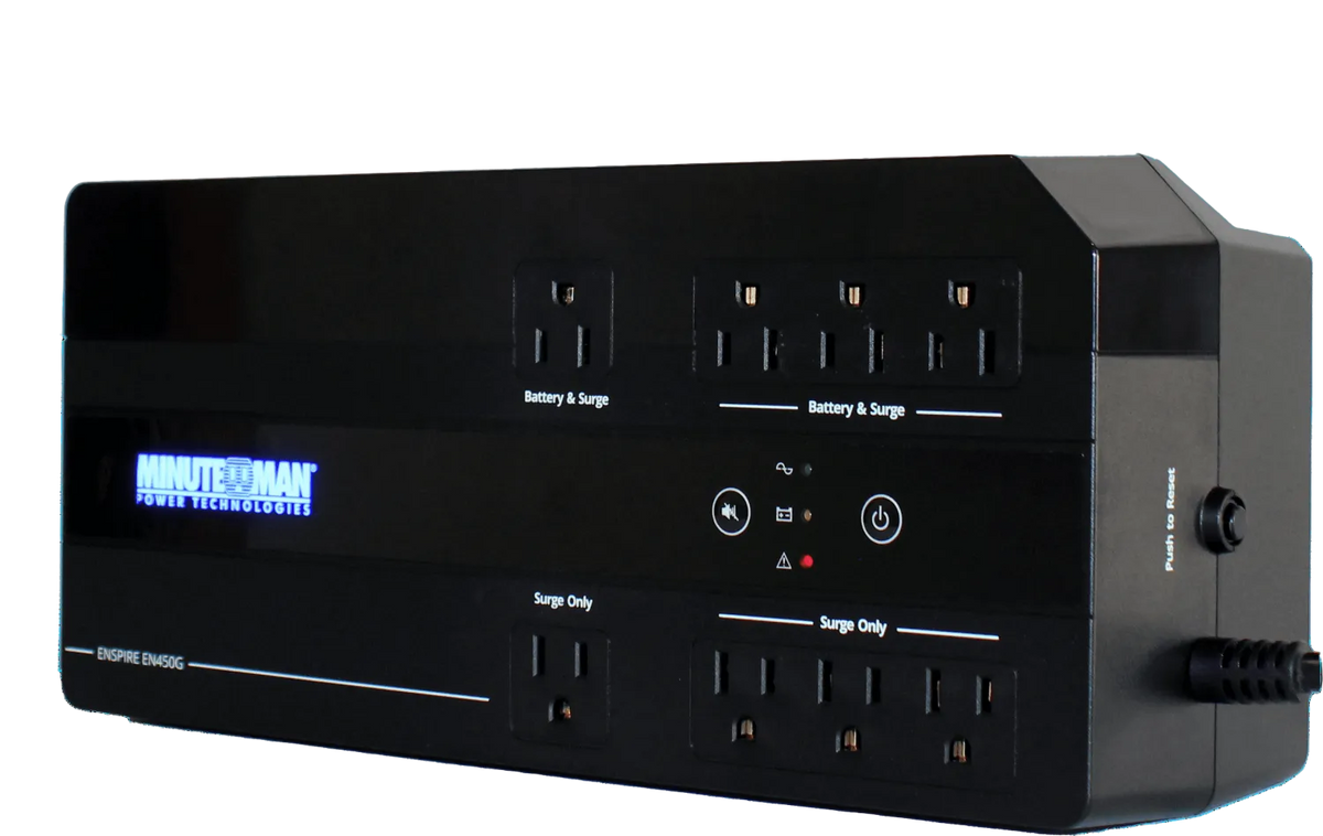 EN450G UPS450VA USB 4-Bat/4-Surge Outlets