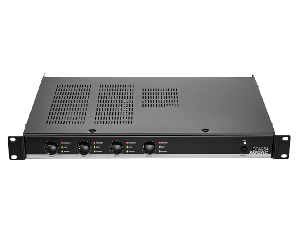 EPA254 Quad-channel Class-D Amplifier 4 x 250W - Crossover