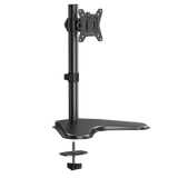 ERDAM1-01B Stand for Single Monitor 13" To 27"