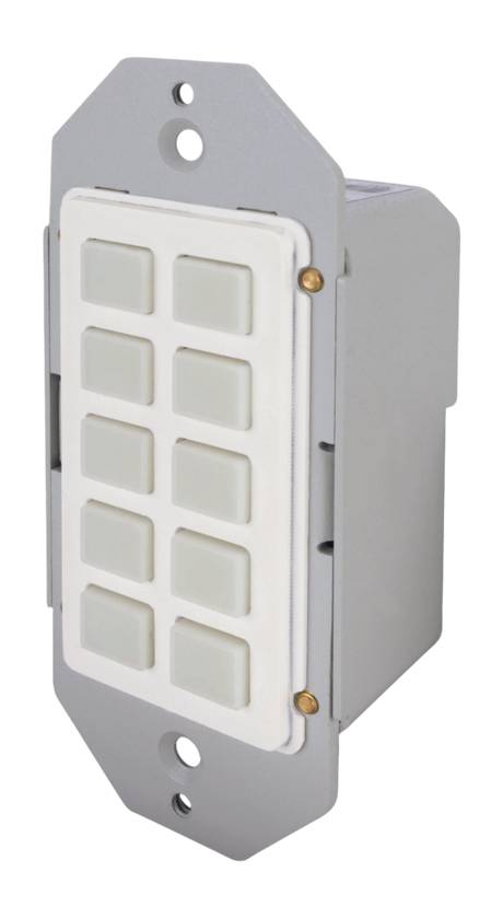 EVCTL10B 10 Button Programmable Control Keypad